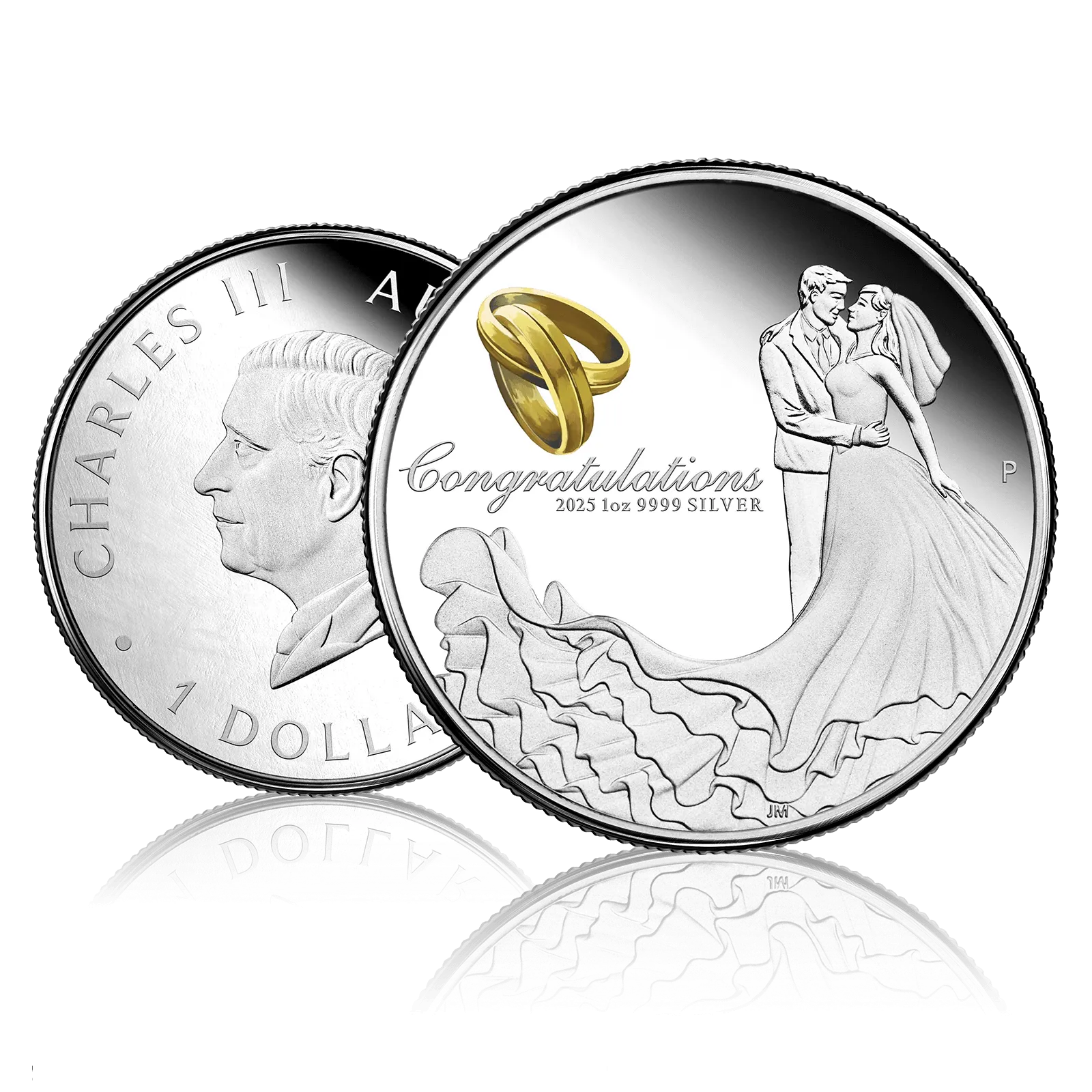 1 Oz Silver Congratulations Happy Wedding Gift Box (2025) | Gold Bank ...