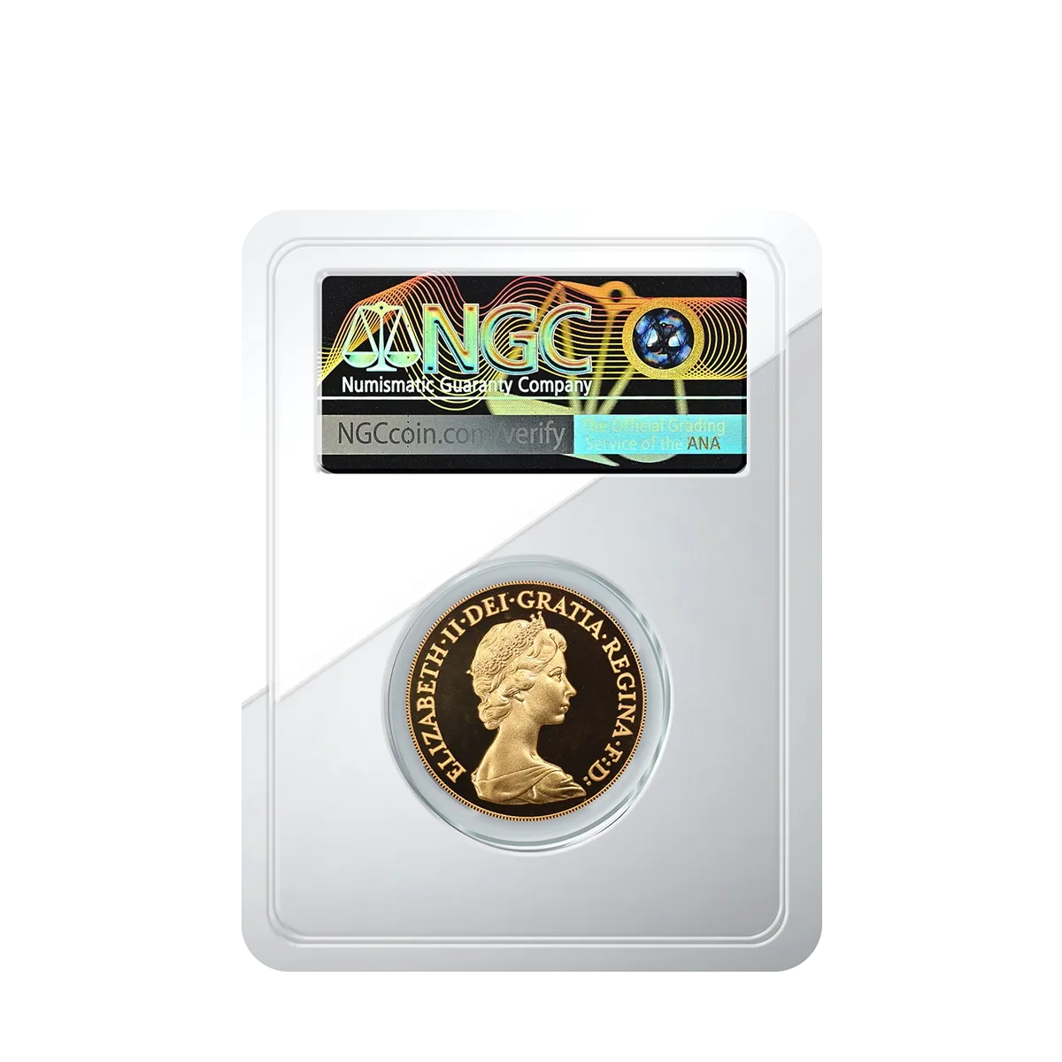 NGC鑑定 PF69】1981 硬貨 NGC PF69 ULTRA CAMEO Gold Sovereign Queen 