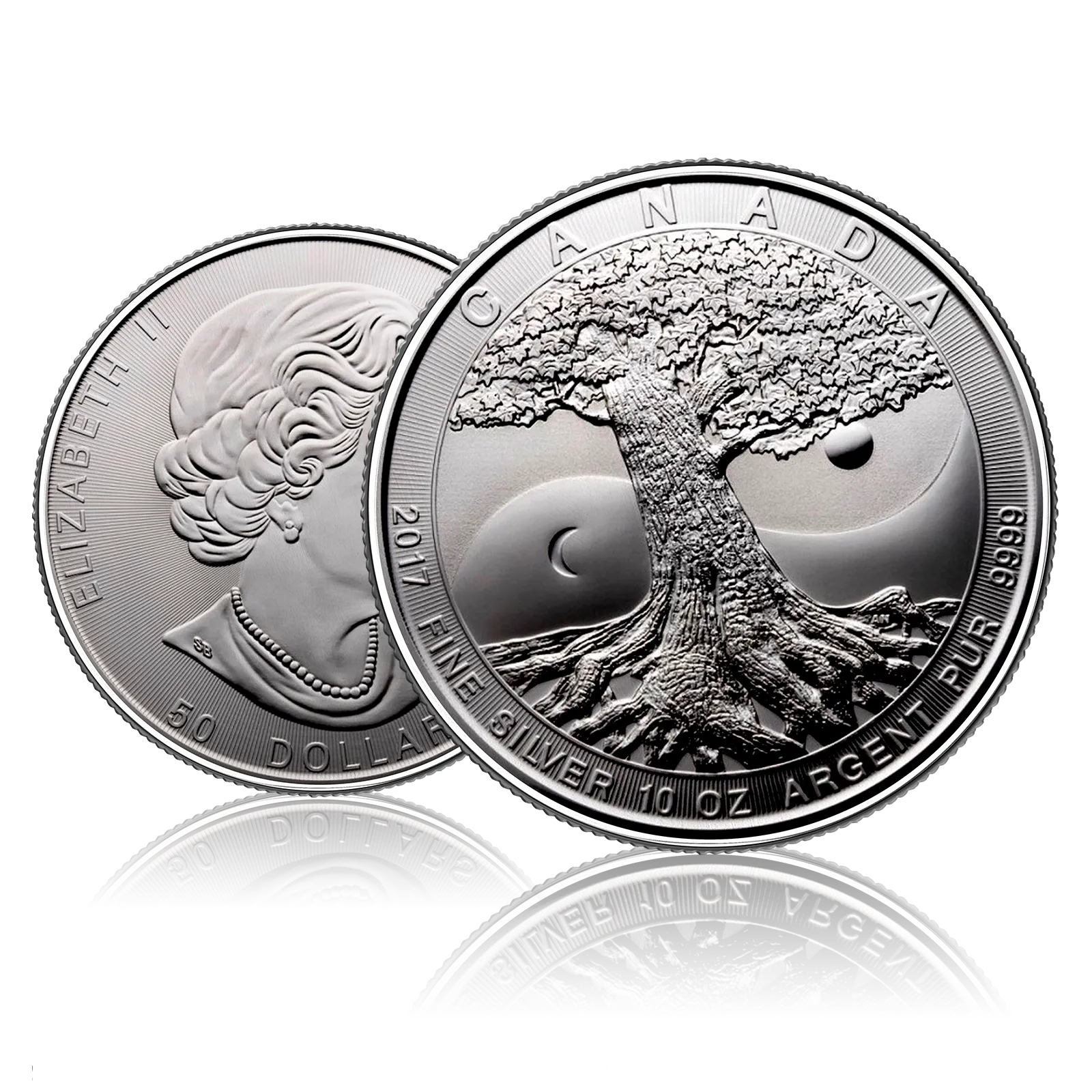10oz Silver Canadian Tree of Life (2017) | Gold Bank - London