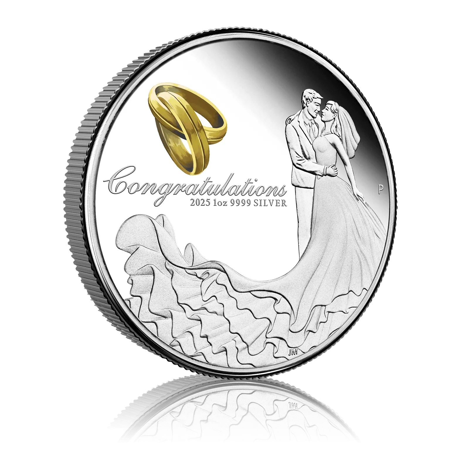1 Oz Silver Congratulations Happy Wedding Gift Box (2025) | Gold Bank ...