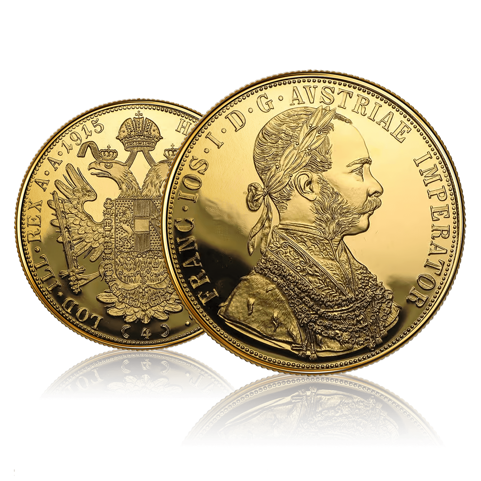 4 Ducat Austrian Investment Gold Coin (1915) | Gold Bank - London