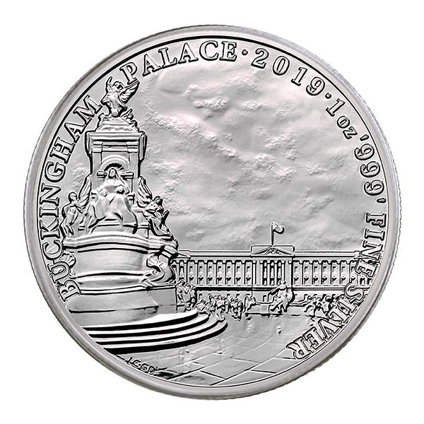 1oz Silver Royal Mint Buckingham Palace (2019)