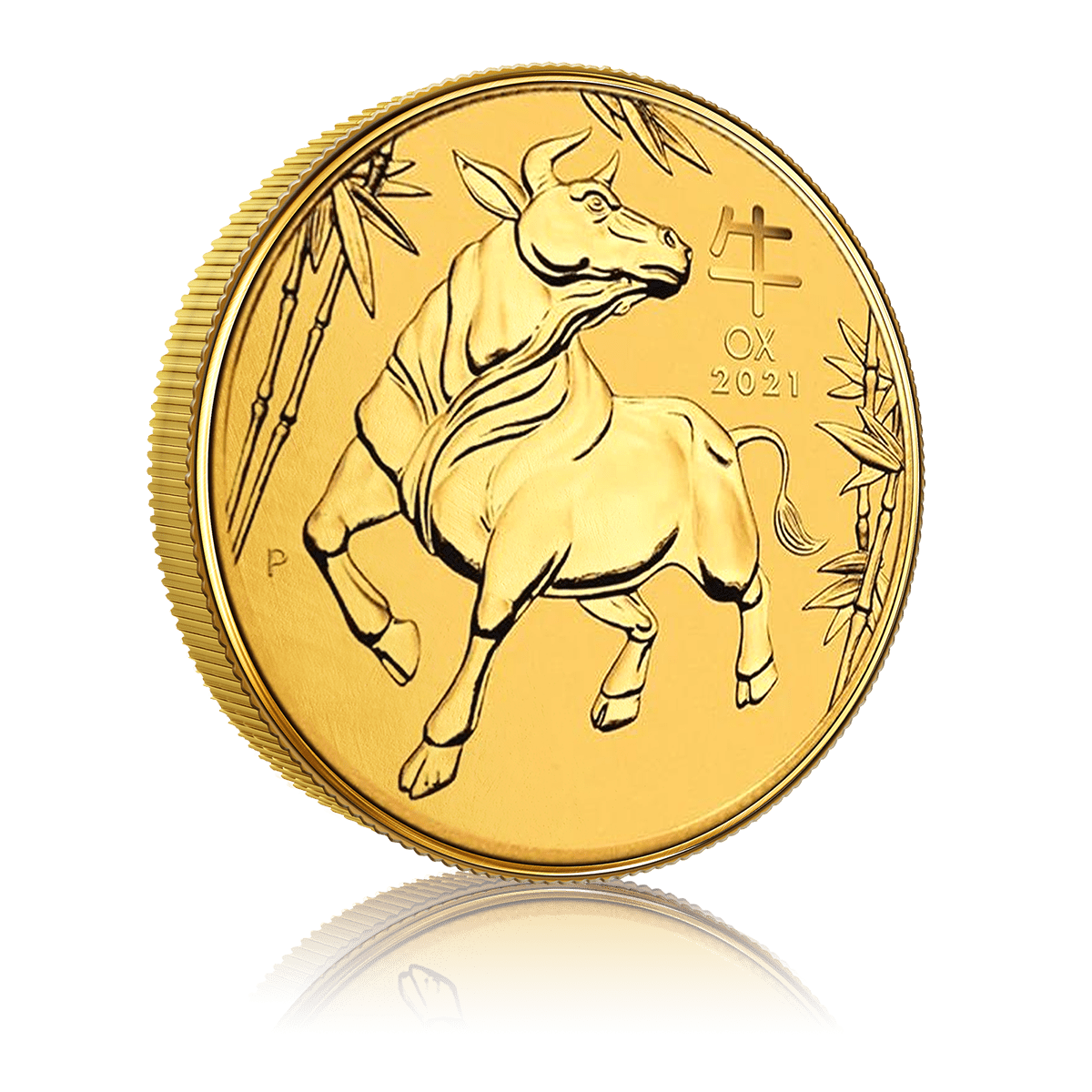 1 Oz Year Of The Ox Gold Coin (2021)