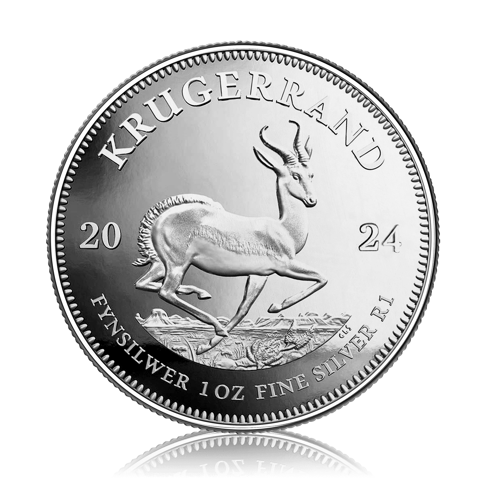 1oz Silver South African Krugerrand (2024)