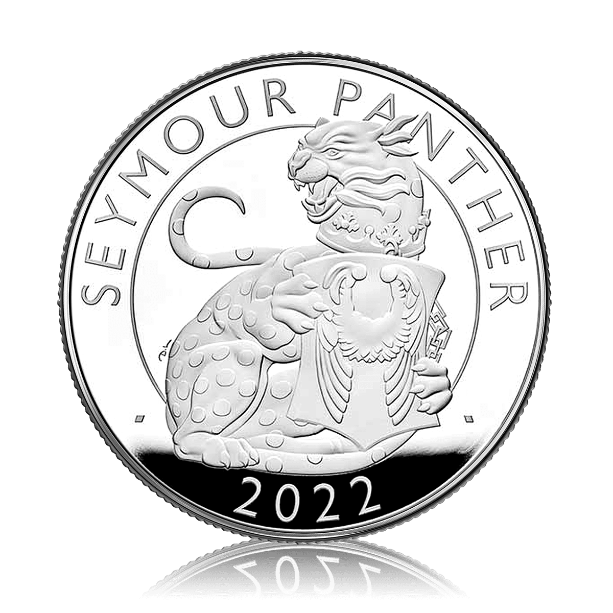 2oz Silver Tudor Beast Seymour Panther (2022)