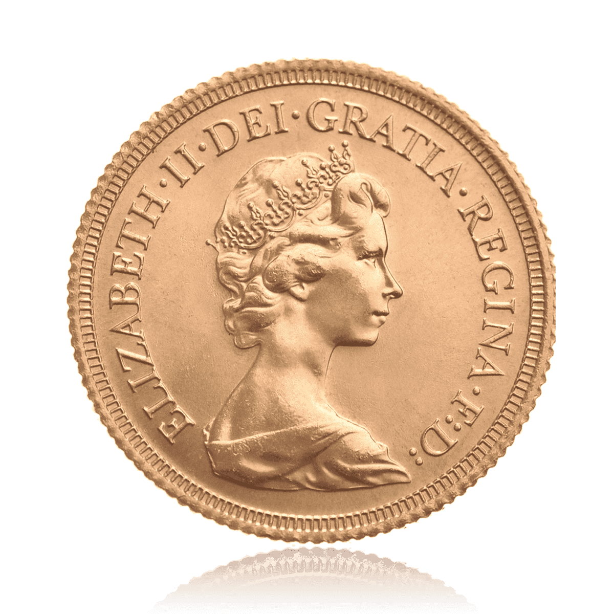 Gold Sovereign Elizabeth II Decimal Portrait (1970-1984)