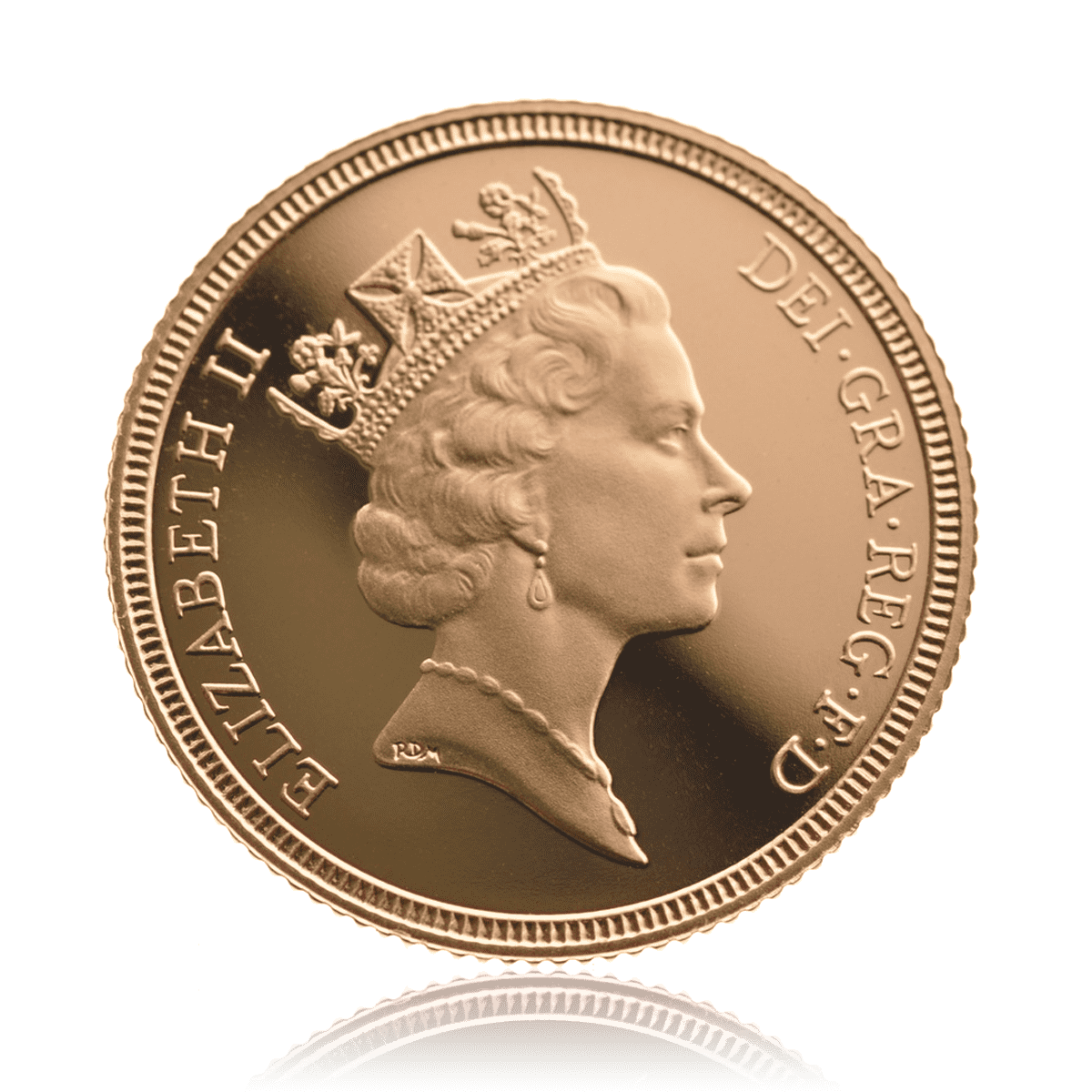 Gold Sovereign Queen Elizabeth II Third Head (1985-1997)