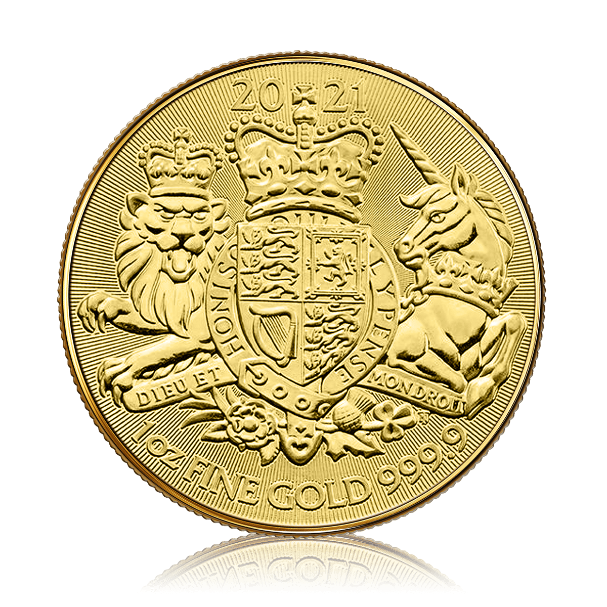 1oz Gold Royal Mint Royal Arms (2019)