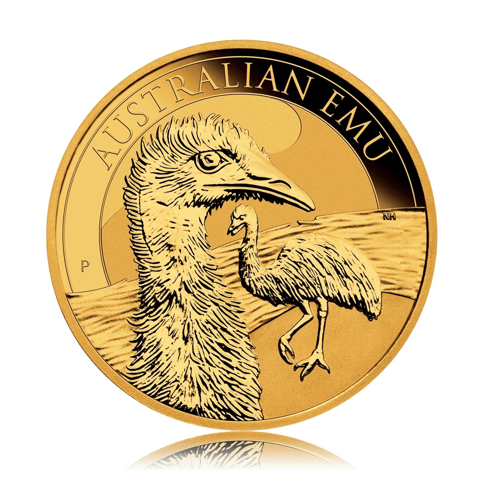 1oz Gold Perth Mint Australian Emu (2021)