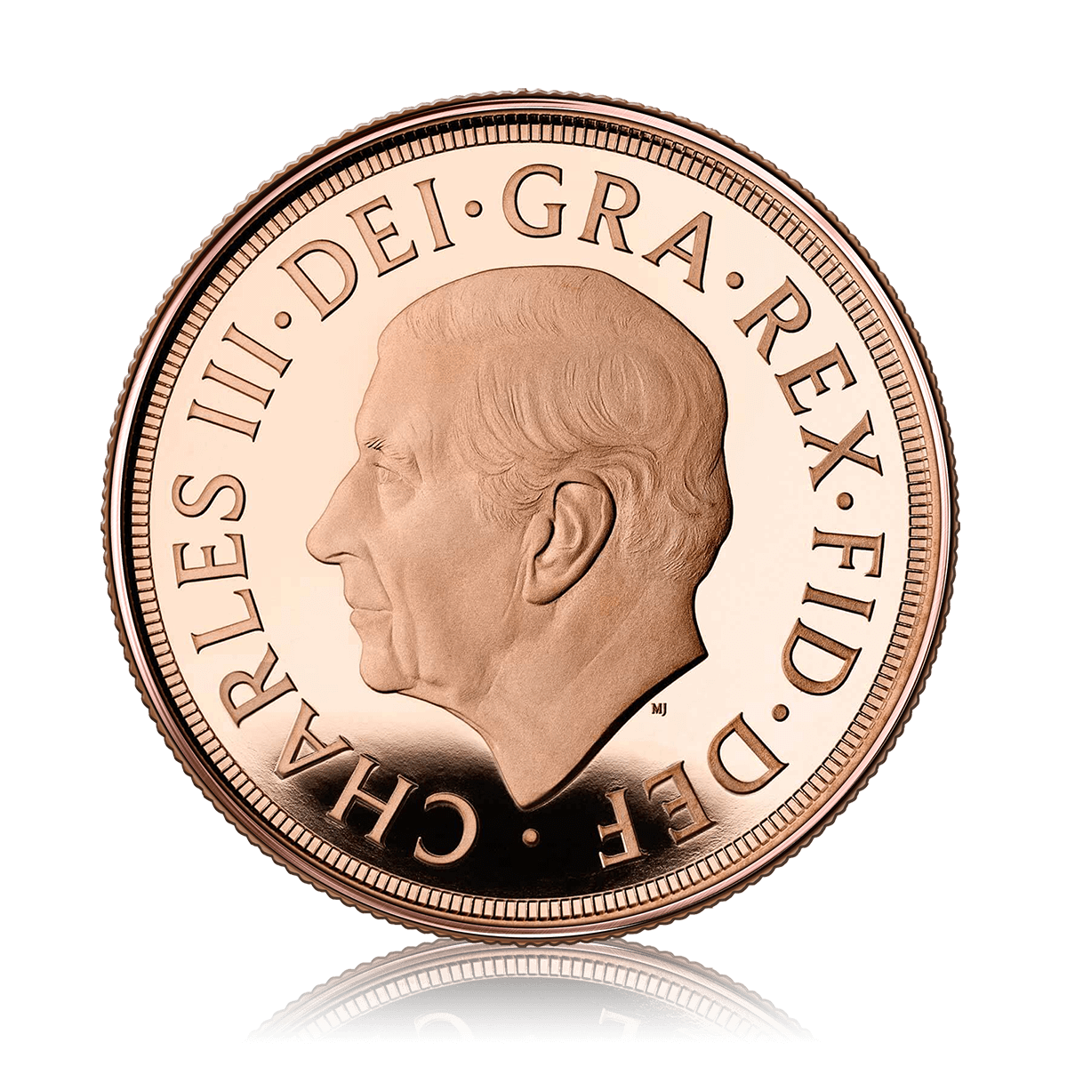Half Gold Sovereign King Charles III Memorial Sovereign (2022)