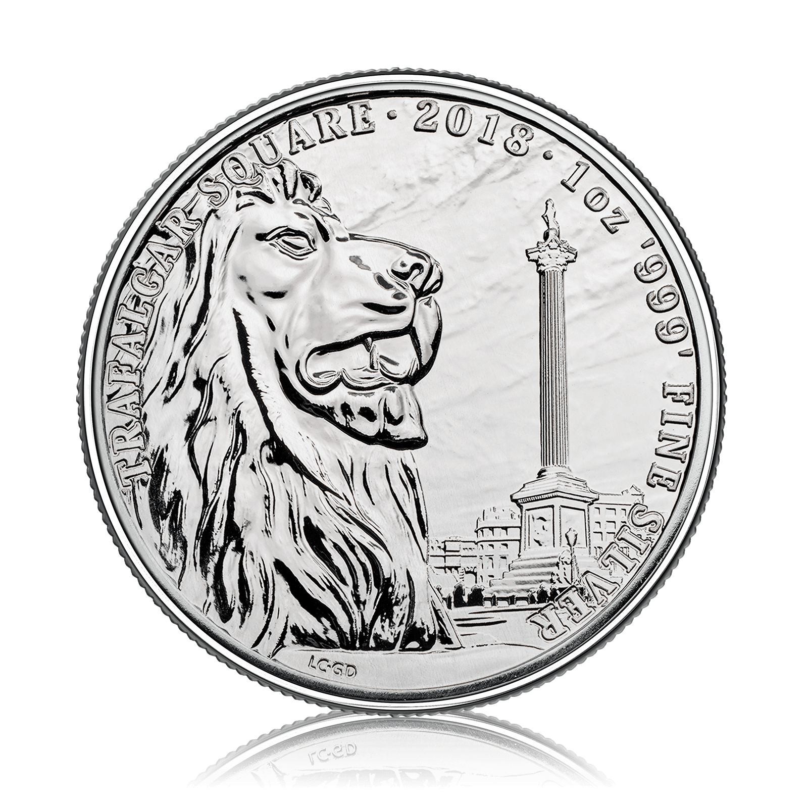 1oz Silver Royal Mint Trafalgar Square (2018)