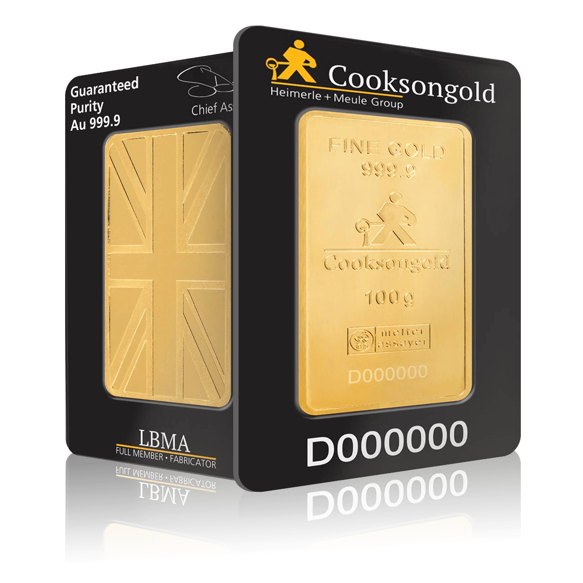 100g Heimerle + Meule Investment Gold Bar