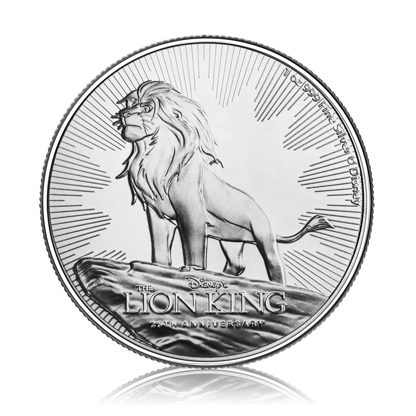 1oz Silver New Zealand Mint The Lion King (2019)