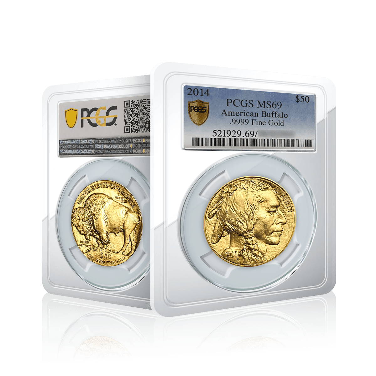 1oz Gold American Buffalo 2014 PCGS Graded (MS69)