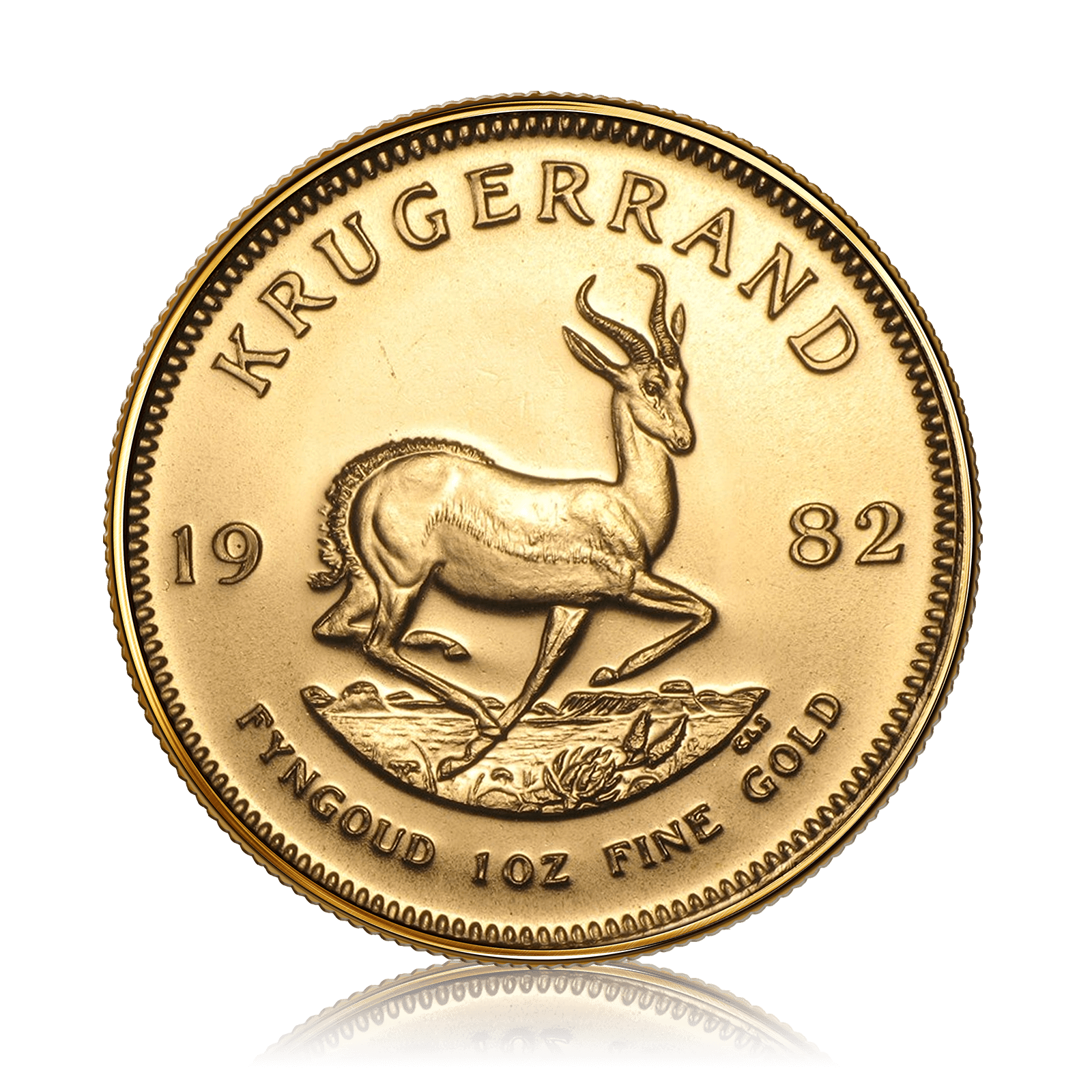 1oz Gold South African Krugerrand (1982)