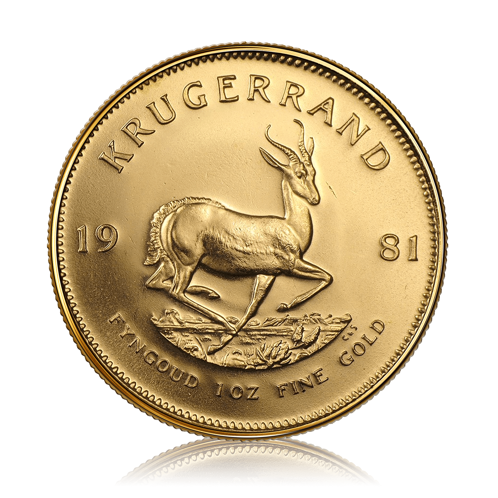 1oz Gold South African Krugerrand (1981)