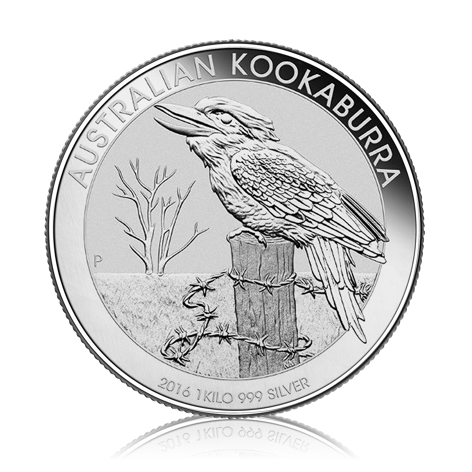 1kg Silver Perth Mint Australian Kookaburra (2016)