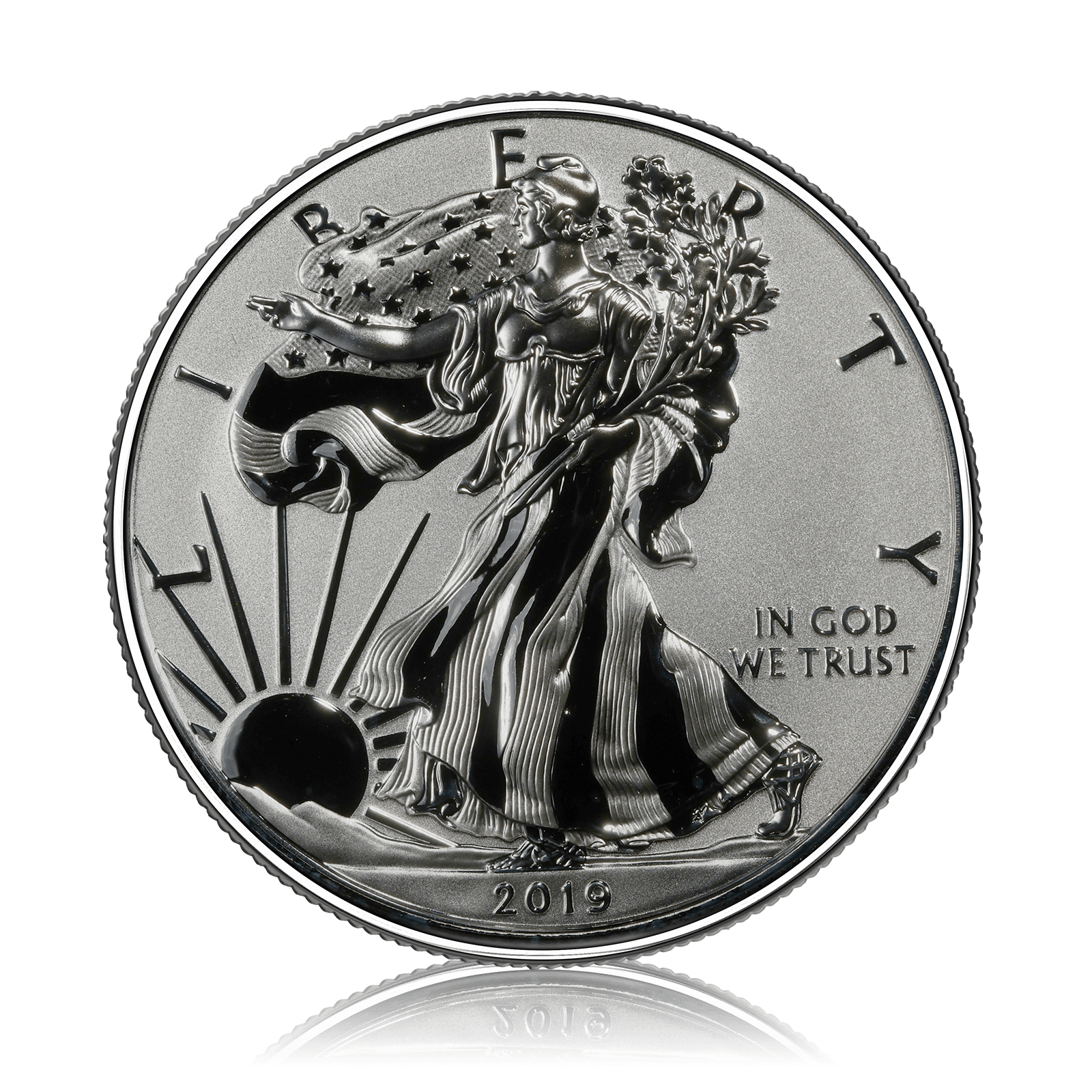 1oz Silver US Eagle Reverse Proof (2019)