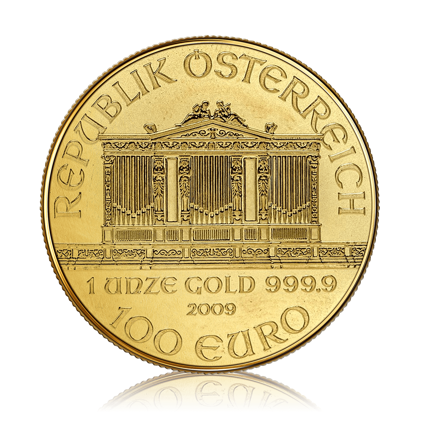 1oz Gold Austrian Philharmonic (2009)