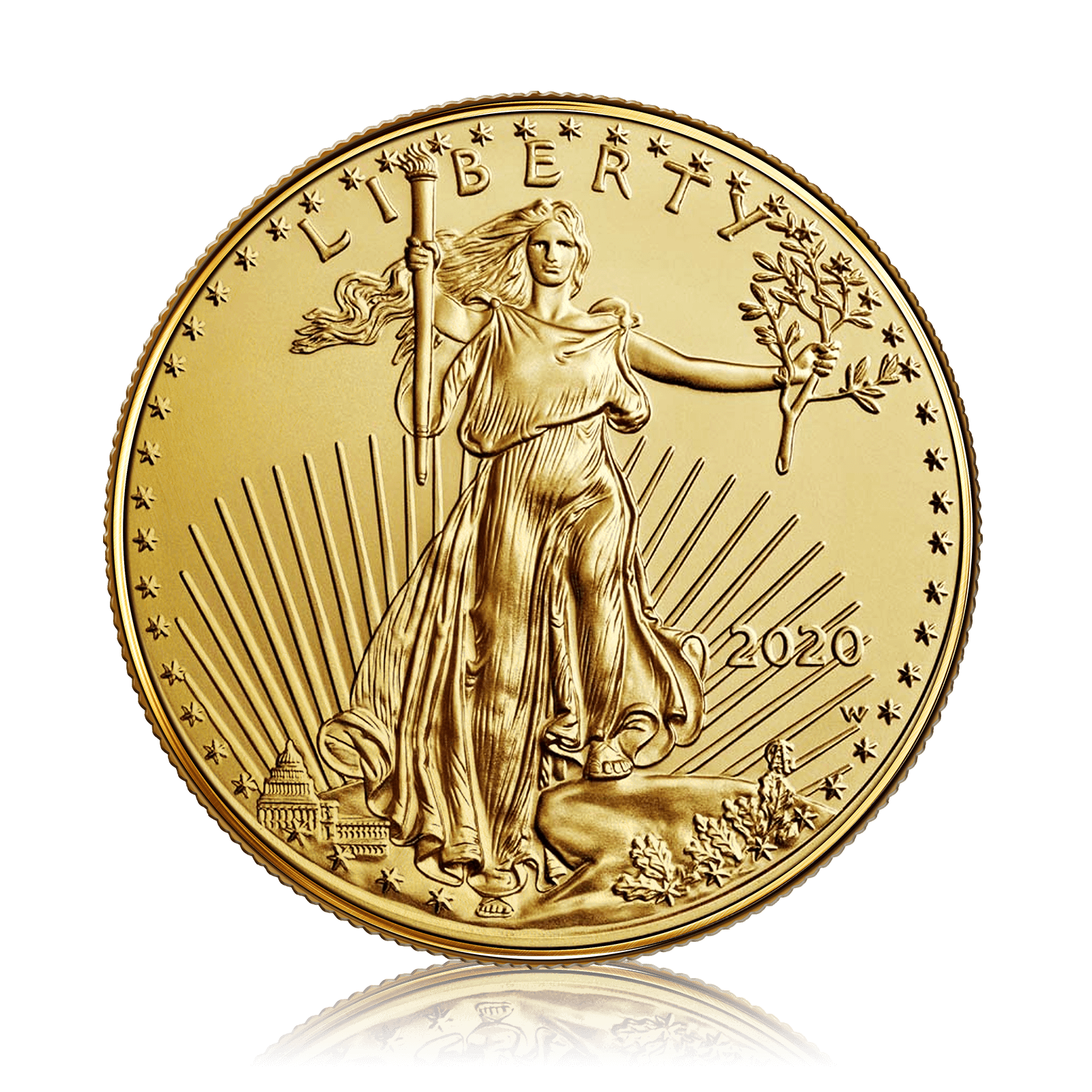 1oz Gold US American Eagle (2020)