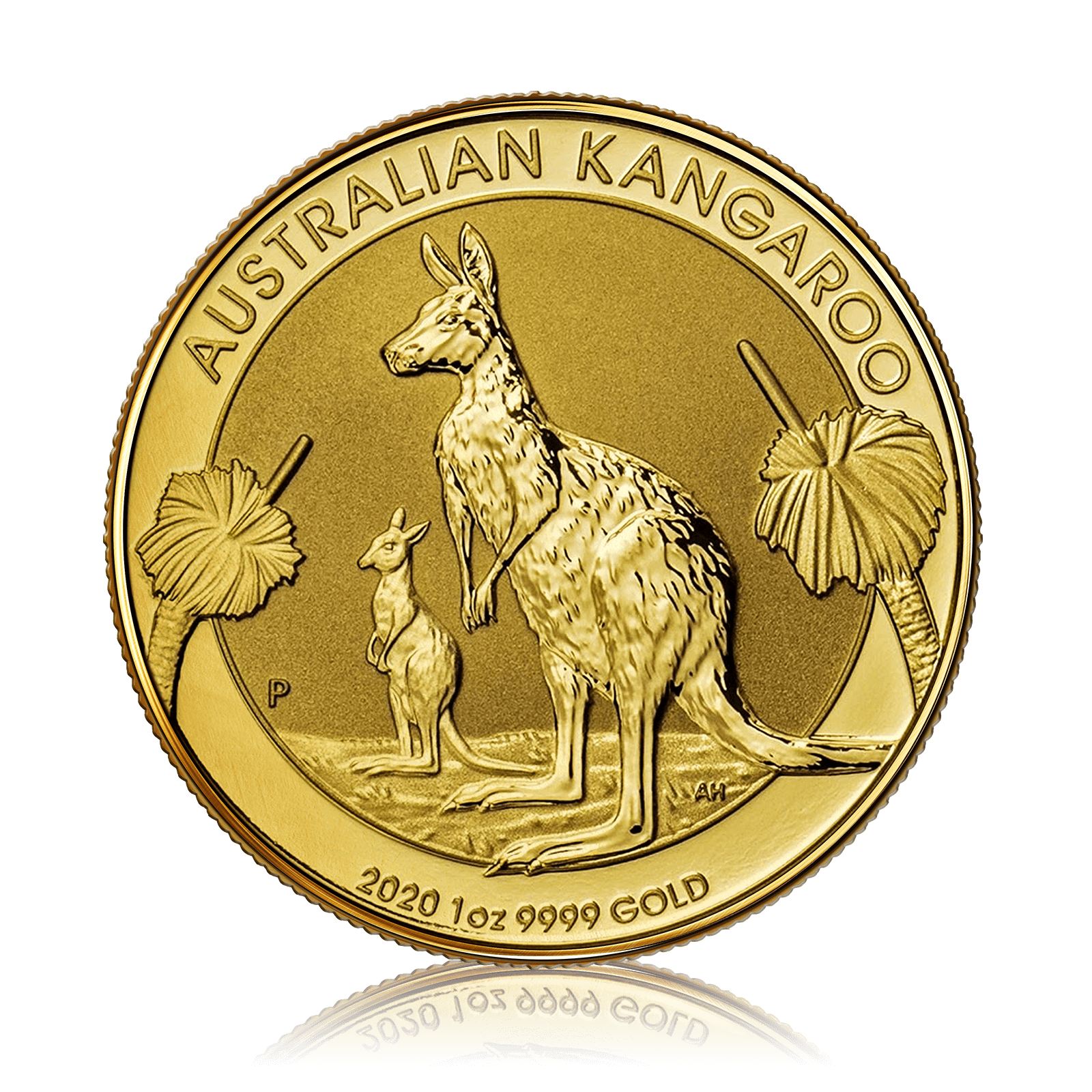 1oz Gold Perth Mint Australian Kangaroo (2020)