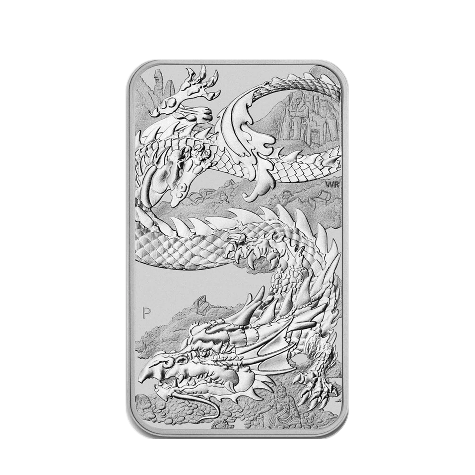 1oz Silver Perth Mint Rectangular Dragon Tube of 20 (2023)