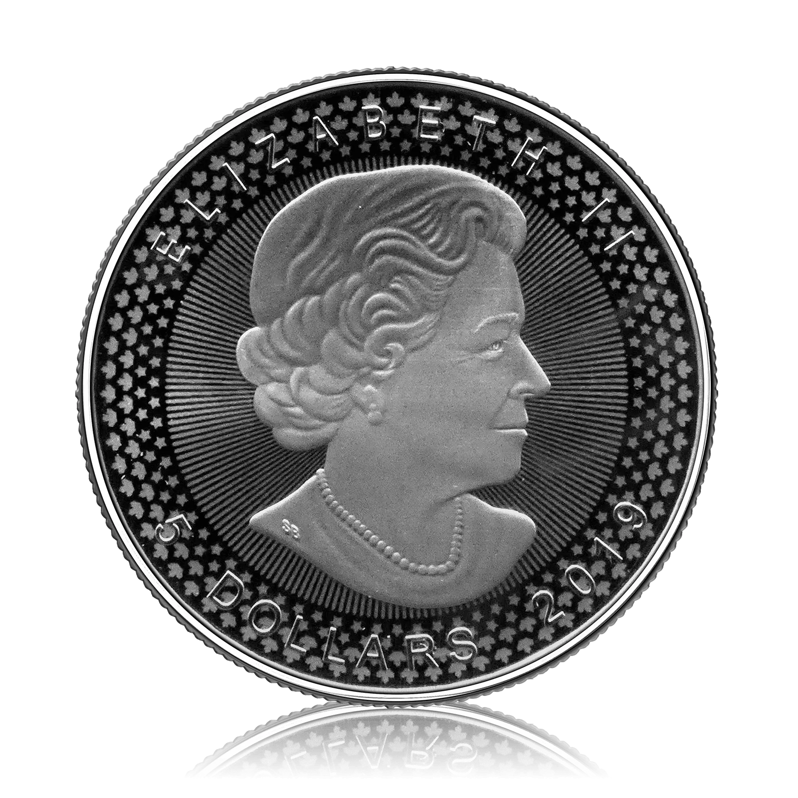 1 Oz Silver Canadian Maple Leaf Special Version (2019)