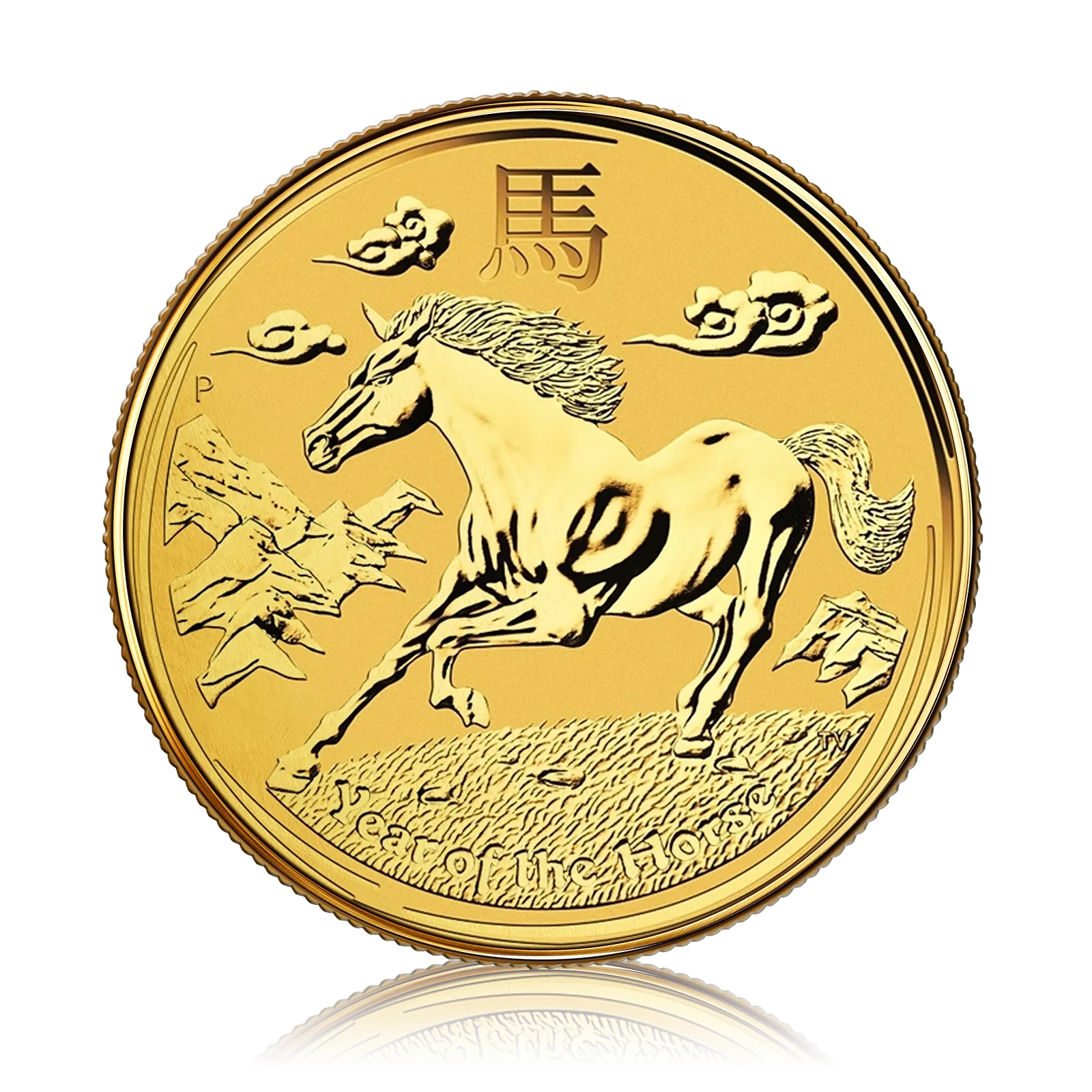 1/2 Oz Year of the Horse Gold Coin (2014)