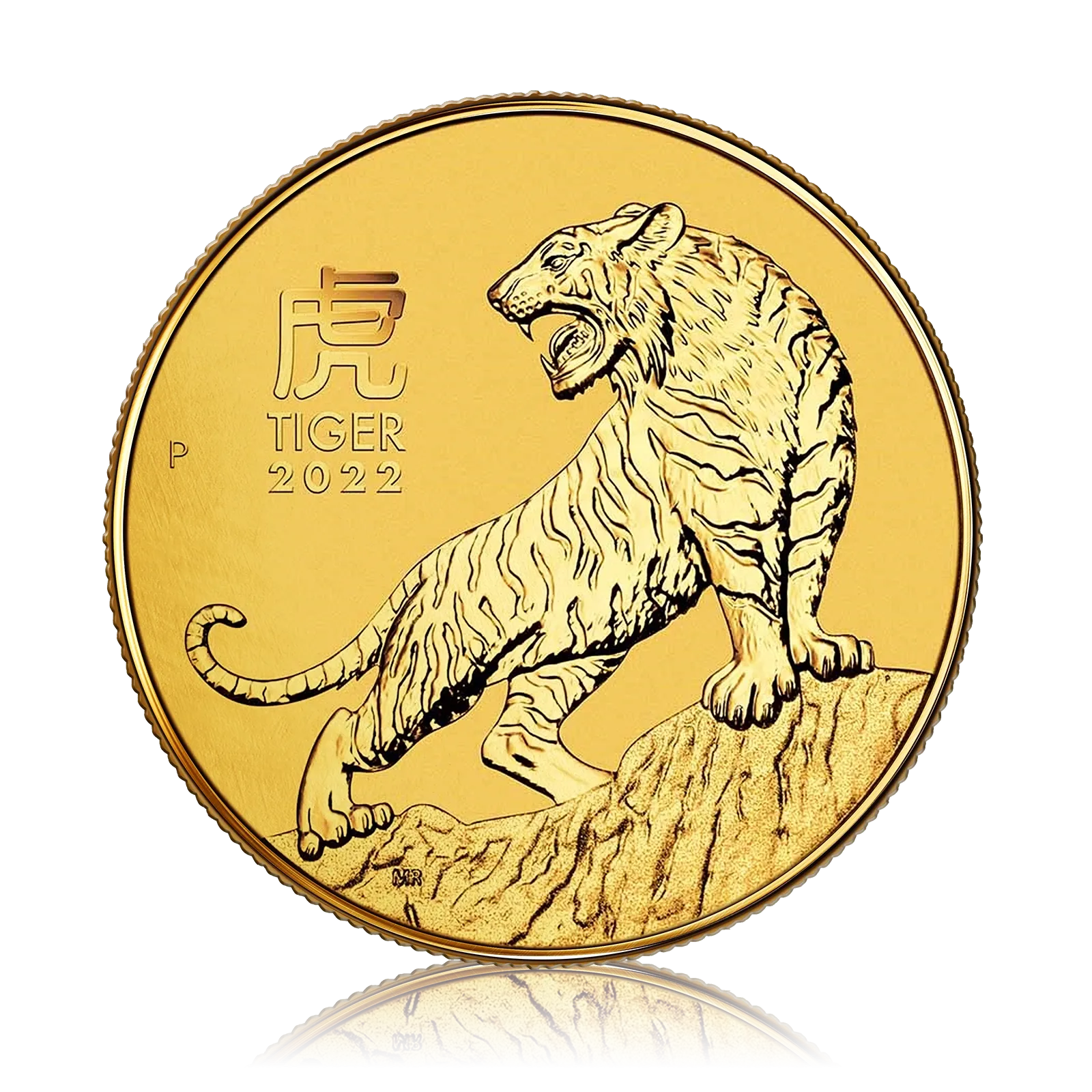 1oz Gold Perth Mint Year Of The Tiger (2022)