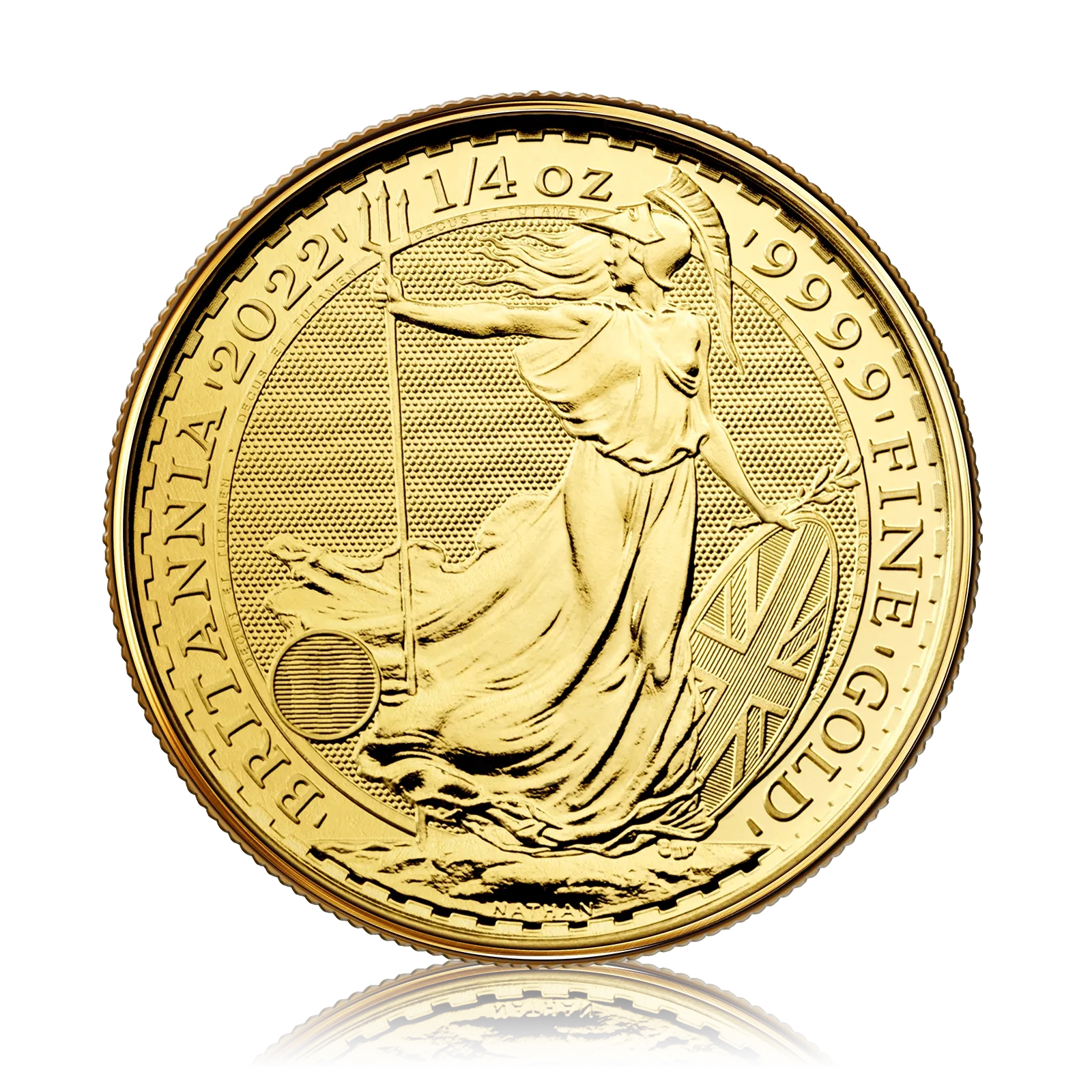 1/4 Oz Gold Royal Mint Britannia (2022)