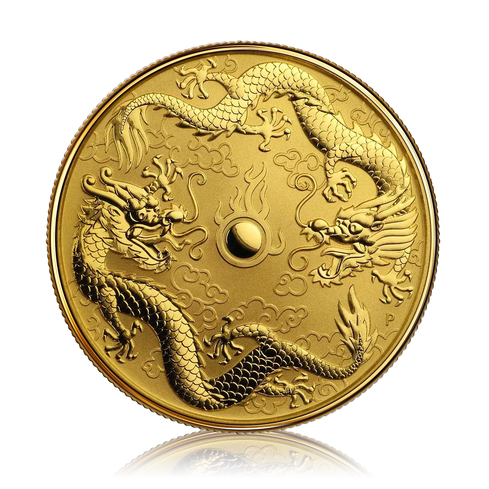 1 Oz Gold Perth Mint Double Dragon Coin (2020)