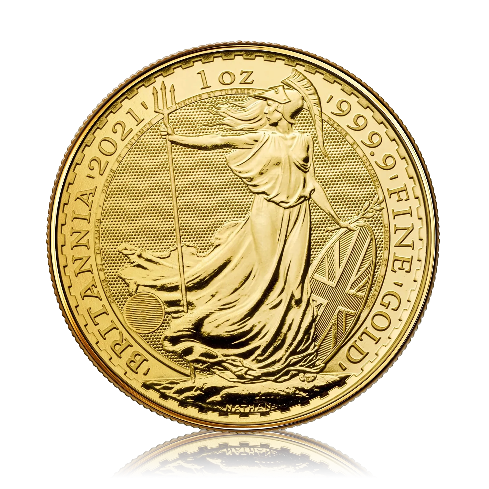 1oz Gold Royal Mint Britannia Queen Elizabeth II (2021)
