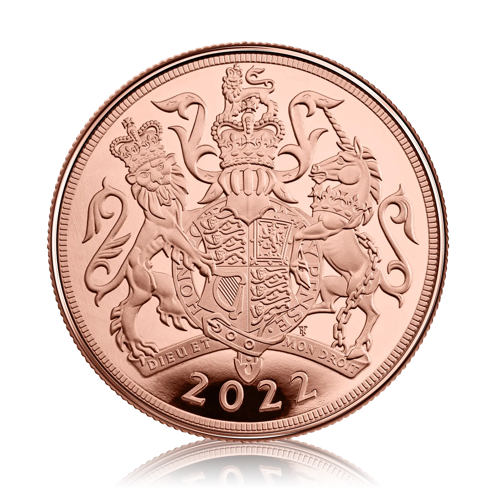 Gold Sovereign Queen Elizabeth ll Platinum Jubilee (2022)