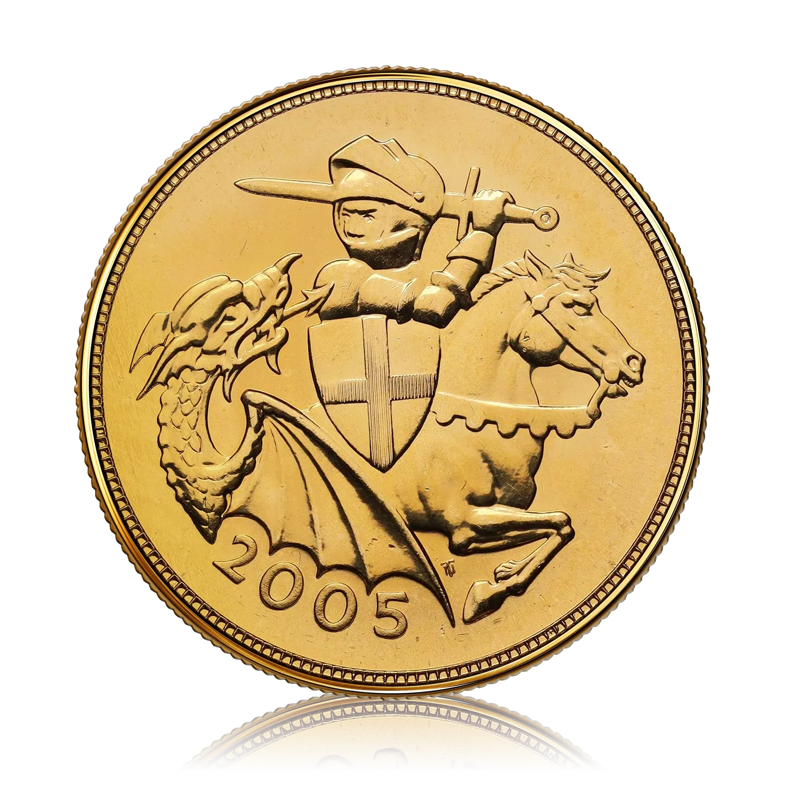 Half Gold Sovereign Elizabeth II  (2005)