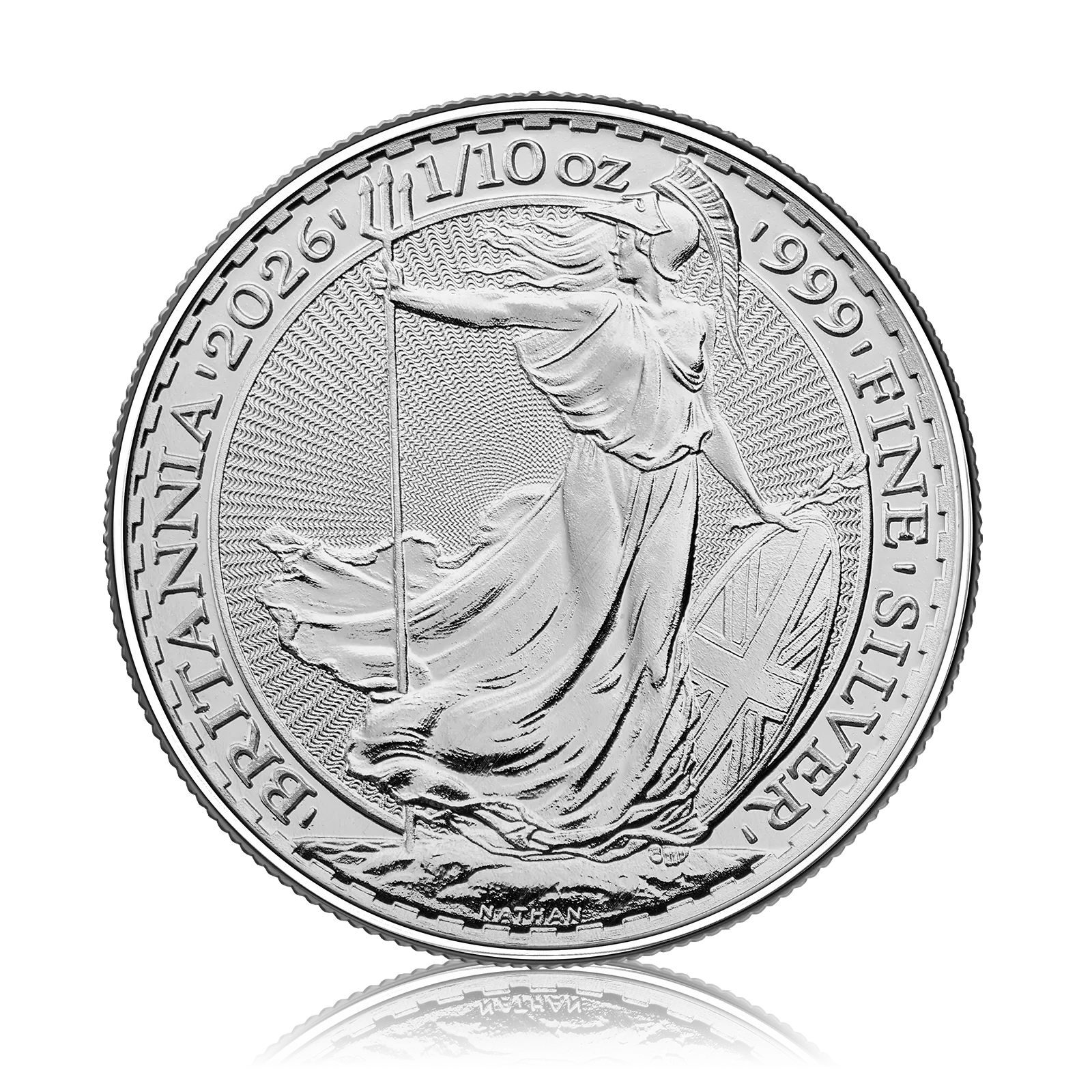 1/10 Oz Silver Royal Mint Britannia King Charles lll (2026)