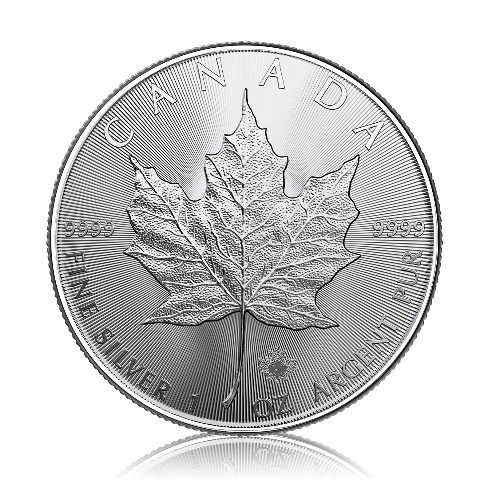 1 Oz Silver Canadian Maple Leaf (2026)
