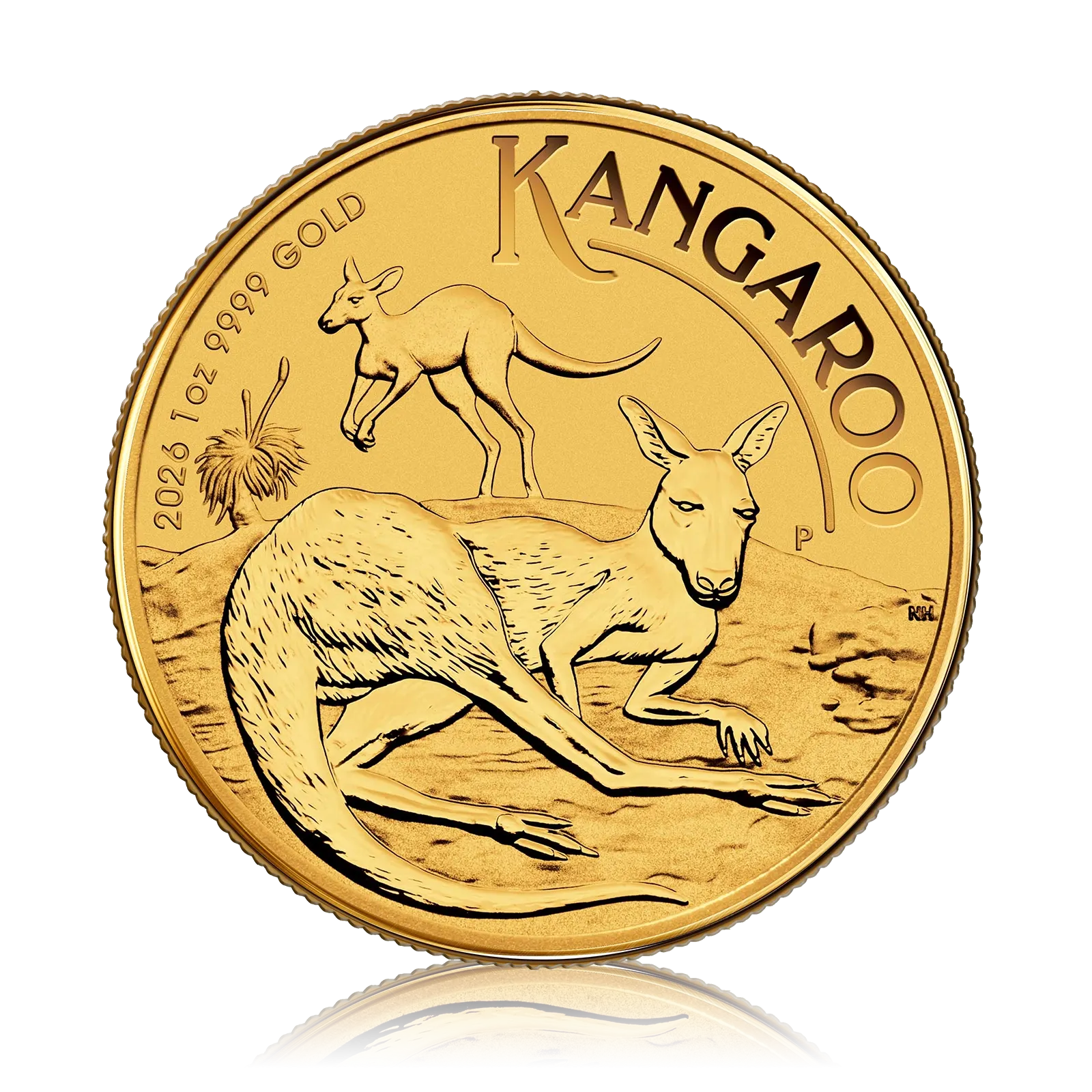 1 Oz Gold Perth Mint Australian Kangaroo (2026)