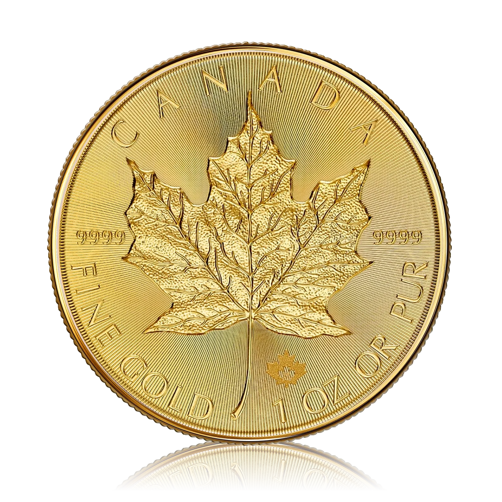 1 Oz Gold Canadian Maple Leaf (2026)