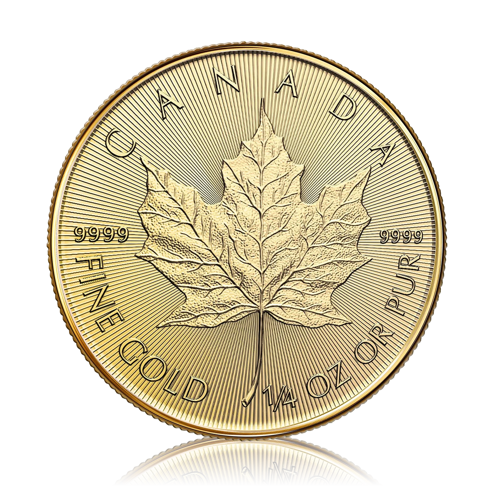1/4 Oz Gold Canadian Maple Leaf (2026)