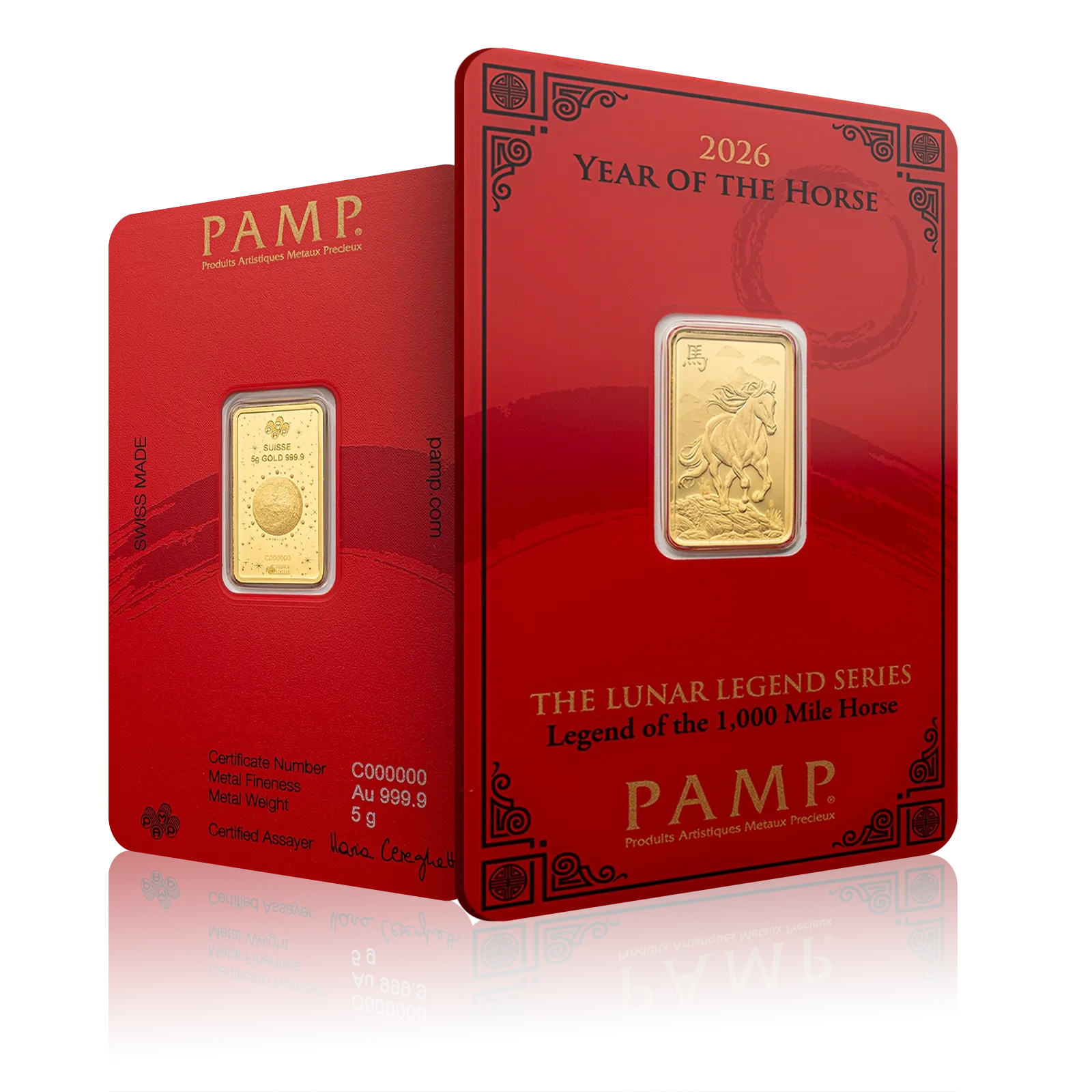 5g Gold PAMP Year of the Horse (2026)