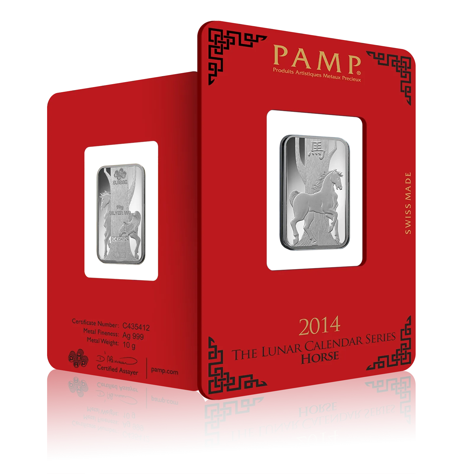 10g Silver PAMP Year of the Horse (2026)