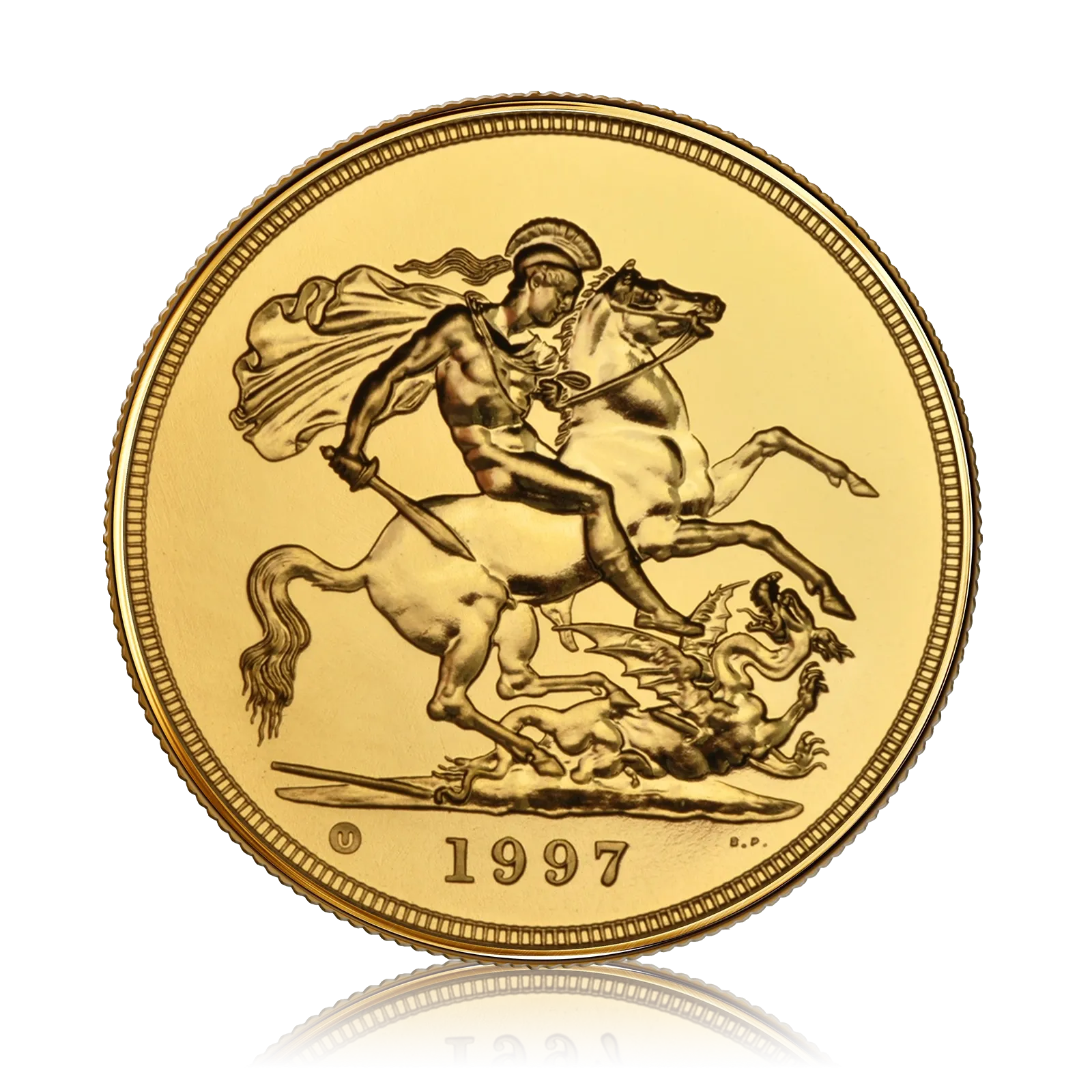 Gold  Proof Quintuple  sovereign (1997)