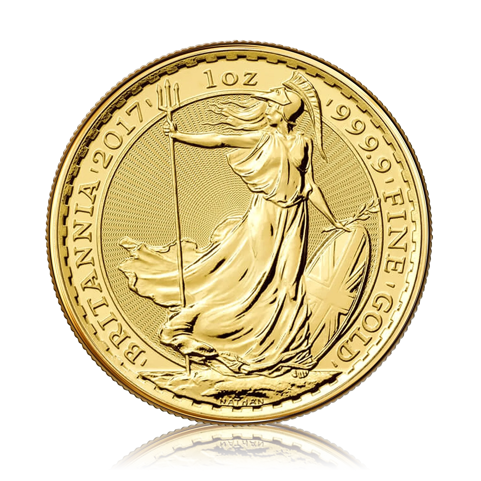 1oz Gold Royal Mint Britannia King Charles lll (2017)