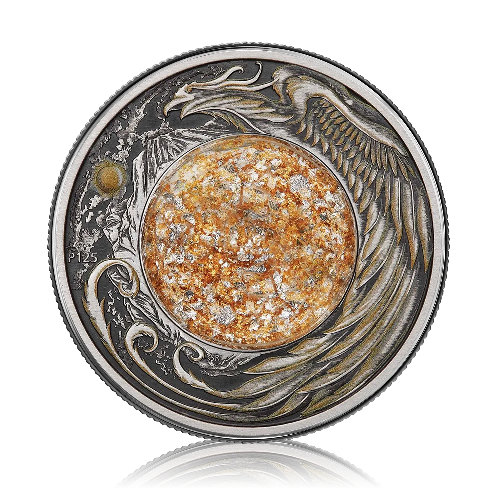 2oz Silver Perth Mint Alicanto Coloured Coin (2024)