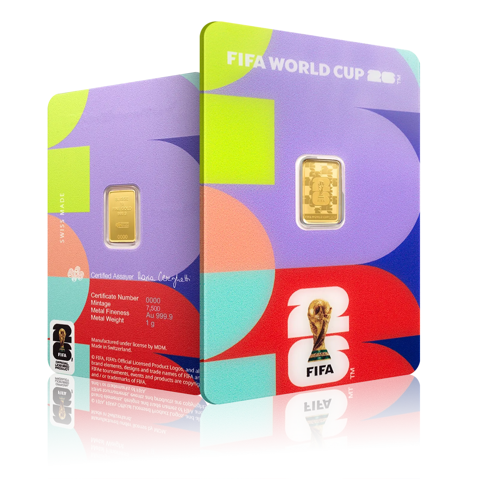 1g PAMP Gold  FIFA World Cup Bar (2026)