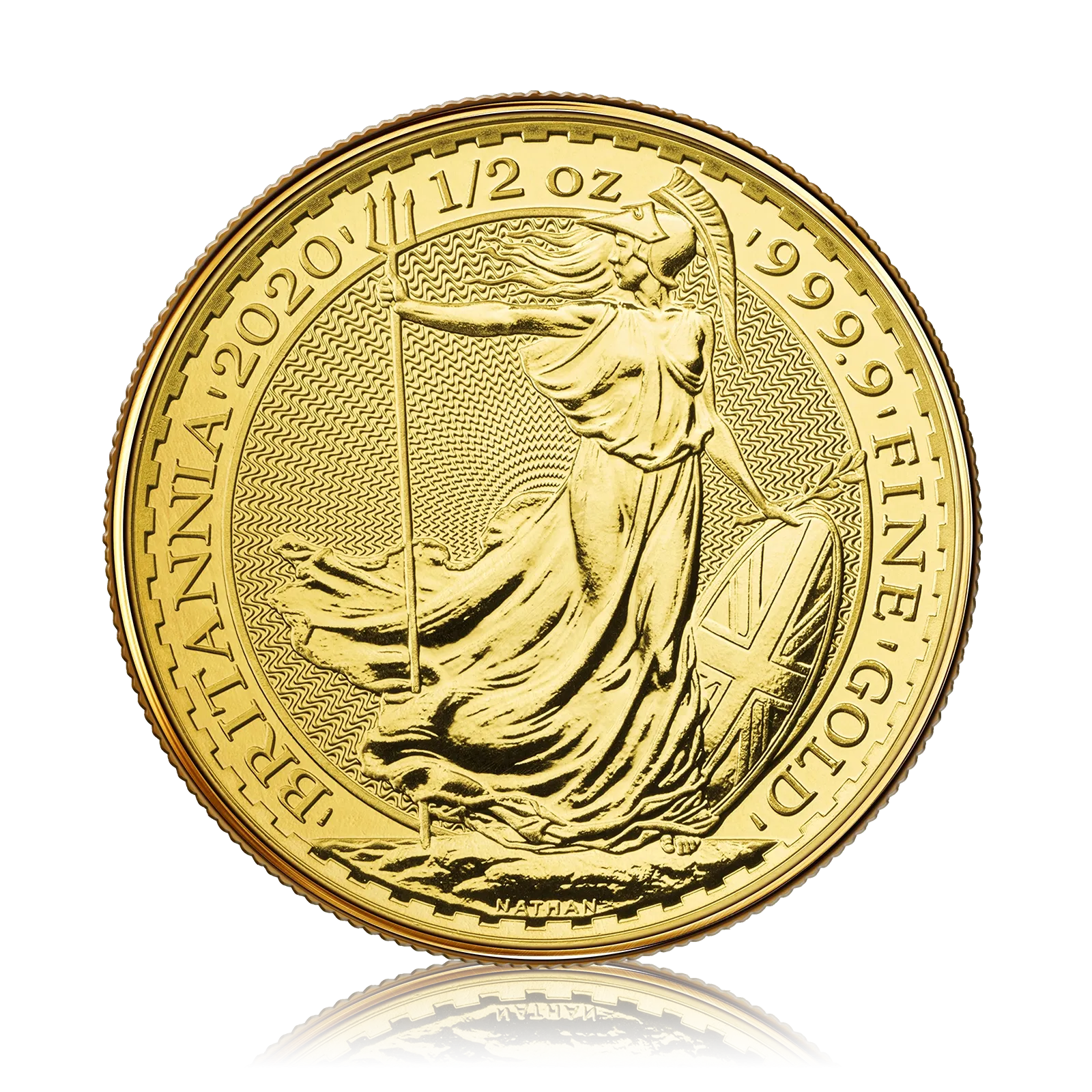 1/2oz Gold Royal Mint Britannia (2020)