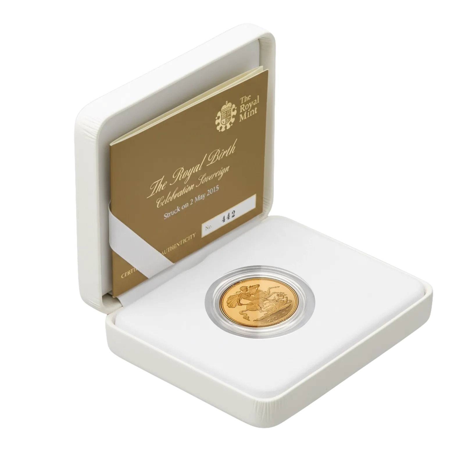Gold Sovereign 2015 The Royal Birth Celebration (Box Set)